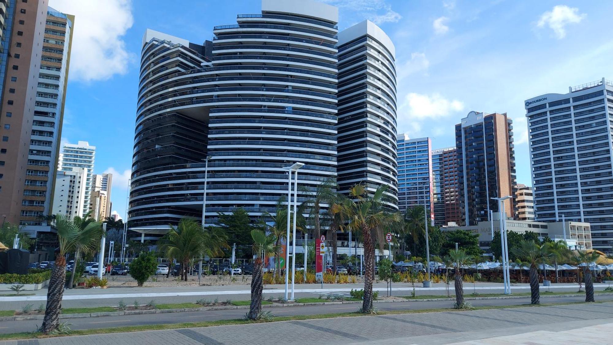 Ed Landscape 3 Quartos Frente Mar Lägenhet Fortaleza  Exteriör bild
